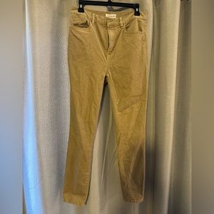 Loft corduroy ankle pants